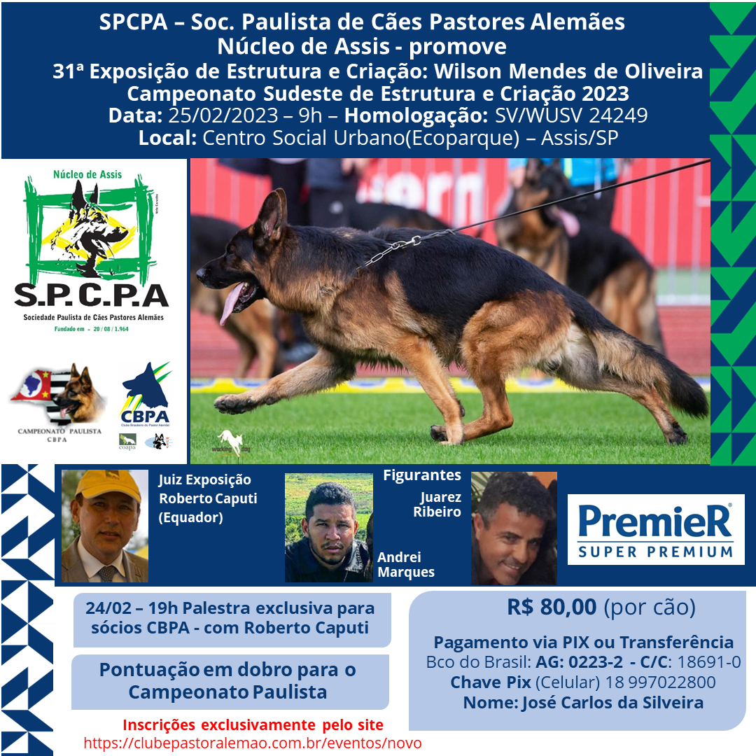 Premiação Campeonato Paulista 2019 – SCCPA – Sociedade Campineira de Cães  Pastores Alemães